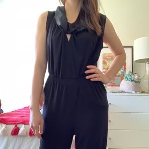 Custom-made black jumpsuit